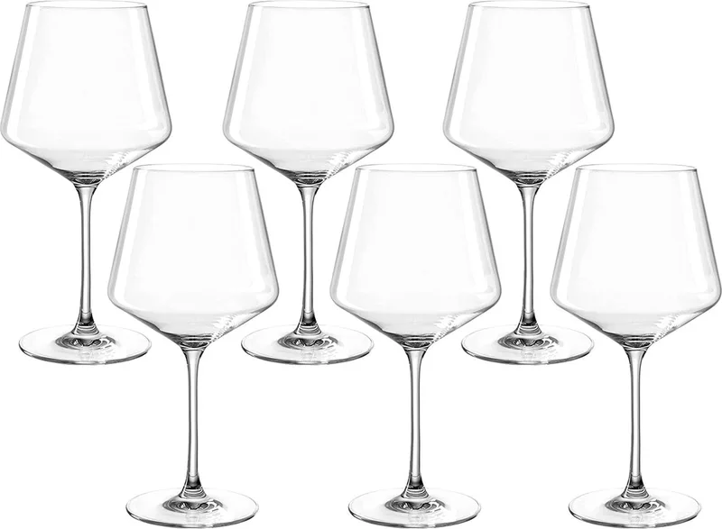 Wijnglazen set / wine glasses / royal style wine cups - Crystal Glass, High Quality - - Perfect for Home, Restaurants and Parties by Leonardo – product photo