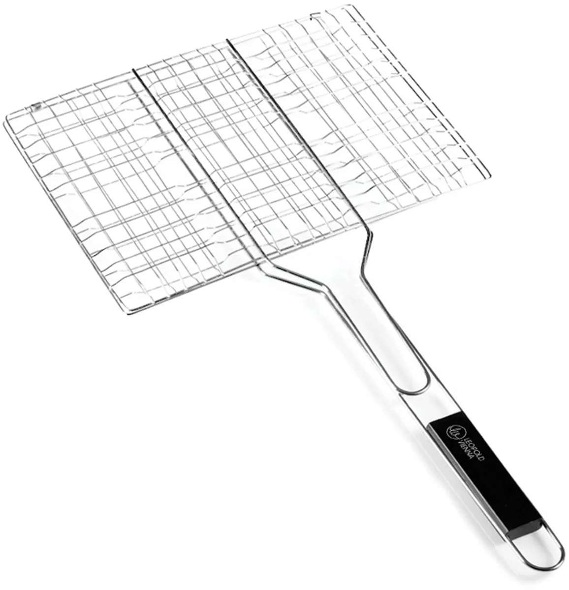 Barbecue klemrooster - grillklem van Leopold Vienna in Zilver – productfoto