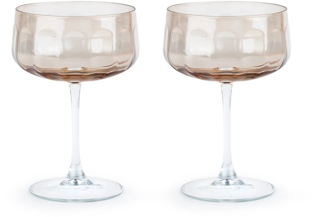 Champagneglazen Corvina - set van 2 stuks champagnecoupes von Leopold Vienna in Champagne – Produktfoto