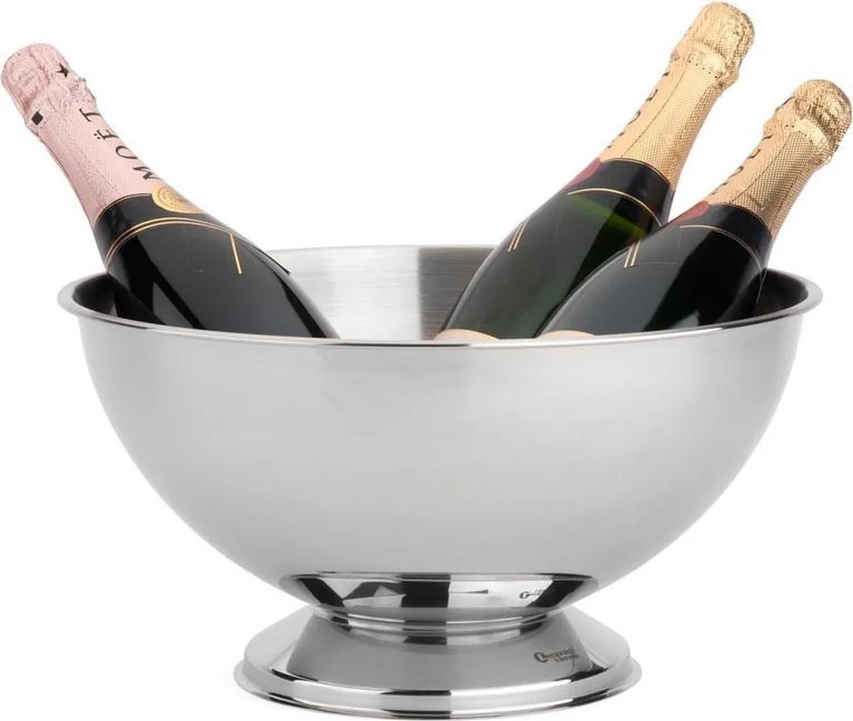 Champagneschaal & champagnekoeler Classic II - RVS van Leopold Vienna in RVS Roestvrij staal – productfoto