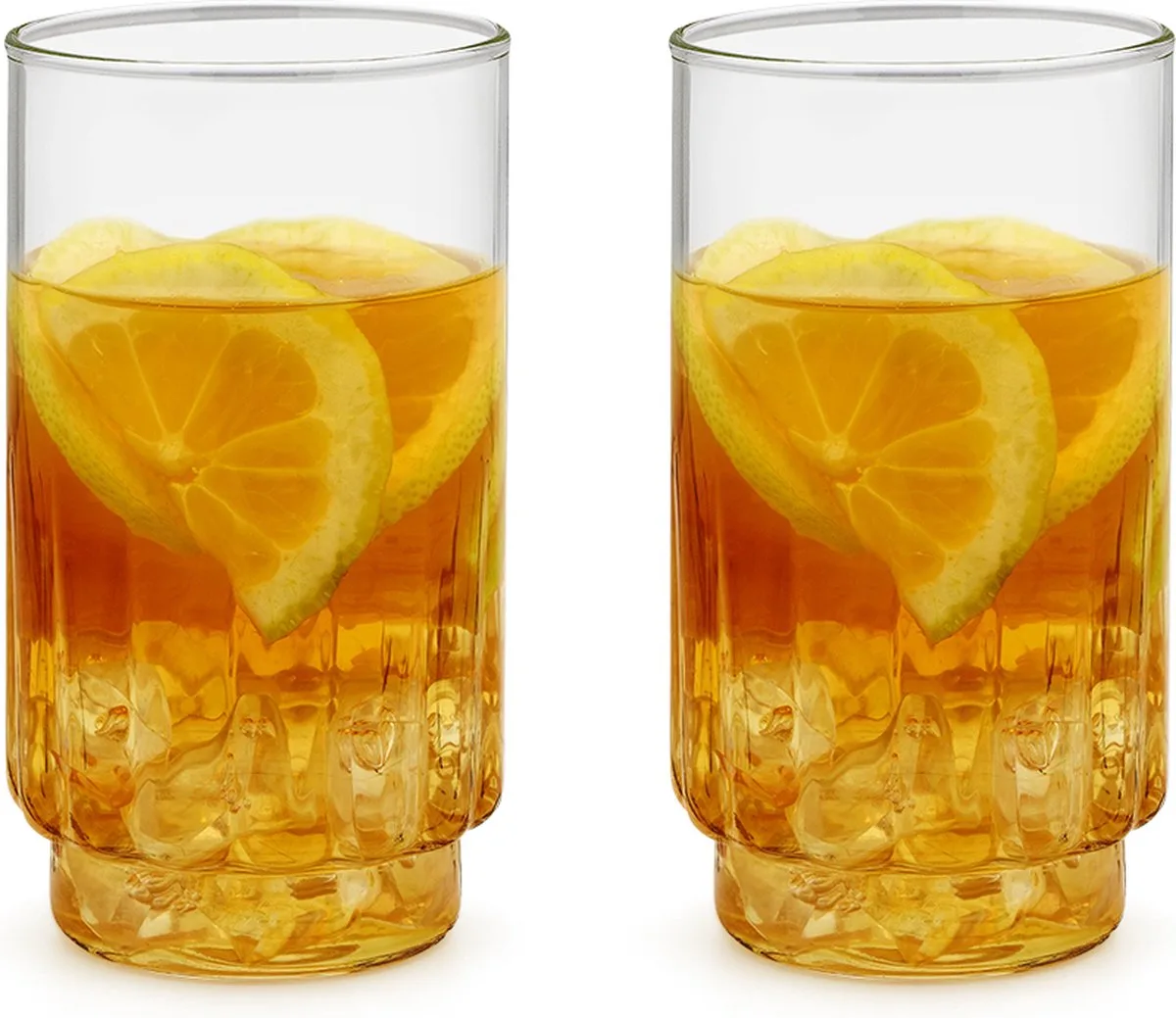Glazen Arinto 275ml - set van twee stuks longdrinkglazen van Leopold Vienna in Transparant – productfoto