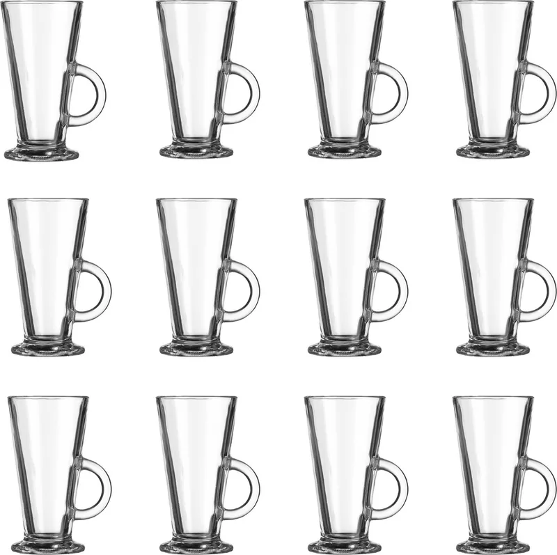 Acapulco Latte Macchiato/Irish Coffee Glazen - 28 cl - 12 stuks - Mooie Koffieglazen de Libbey en Transparent – photo produit