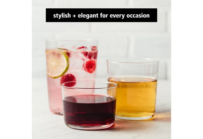 Cidra Whiskyglazen - Rocks Tumbler Set - Glas - 229 ml - 12 Stuks by Libbey in Transparent – product photo 4 of 5