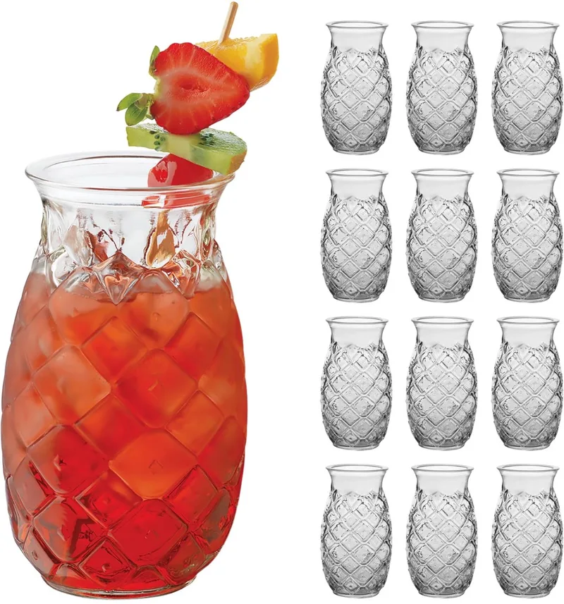 Drinkglazen - Waterglazen - Cocktailglazen - Vaatwasserbestendig - 502 ml (12 stuks) van Libbey in Transparant – productfoto