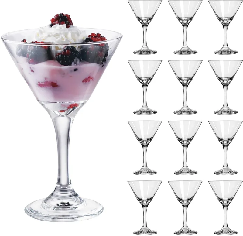 Embassy Martini Glazen - Cocktailglazen Set - Glas - 266 ml - 12 Stuks by Libbey in Transparent – product photo