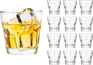 Gibraltar Whiskyglazen - Rocks Set - Geperst Glas - 207 ml - 12 Stuks by Libbey in Transparent – product photo 1 of 5