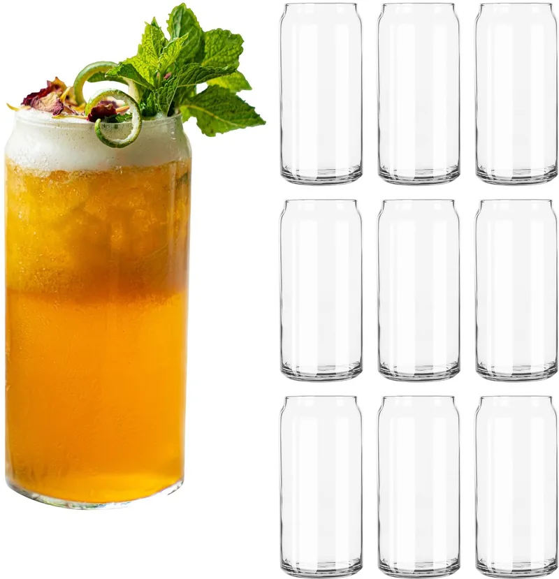 Glass Cans Drinkglazen - Waterglazen Set - Vaatwasserbestendig - 591 ml - 12 Stuks by Libbey in Transparent – product photo