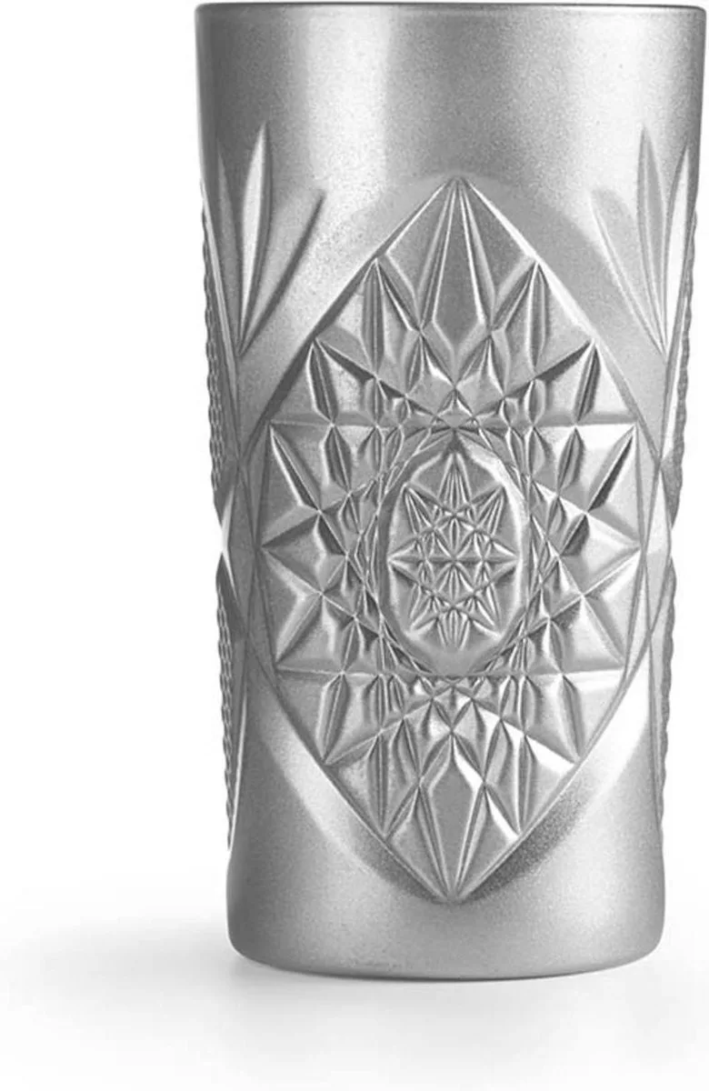 Hobstar Longdrinkglas 928426 (set van 12) by Libbey in Silver – product photo