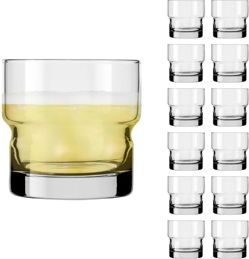 Newton Whiskyglas - D.O.F. Tumbler - Stapelbaar Glas - 355 ml - 12 Stuks von Libbey in Transparent – Produktfoto