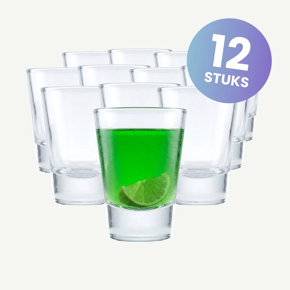 Onis Spirits Borrelglazen 3 cl / 30 ml (5121) | Set van 12 Stuks | Shotglazen voor Sterke Drank | Glas | Vaatwasserbestendig | Voor Thuis en Horeca från Libbey i Transparent – produktbild
