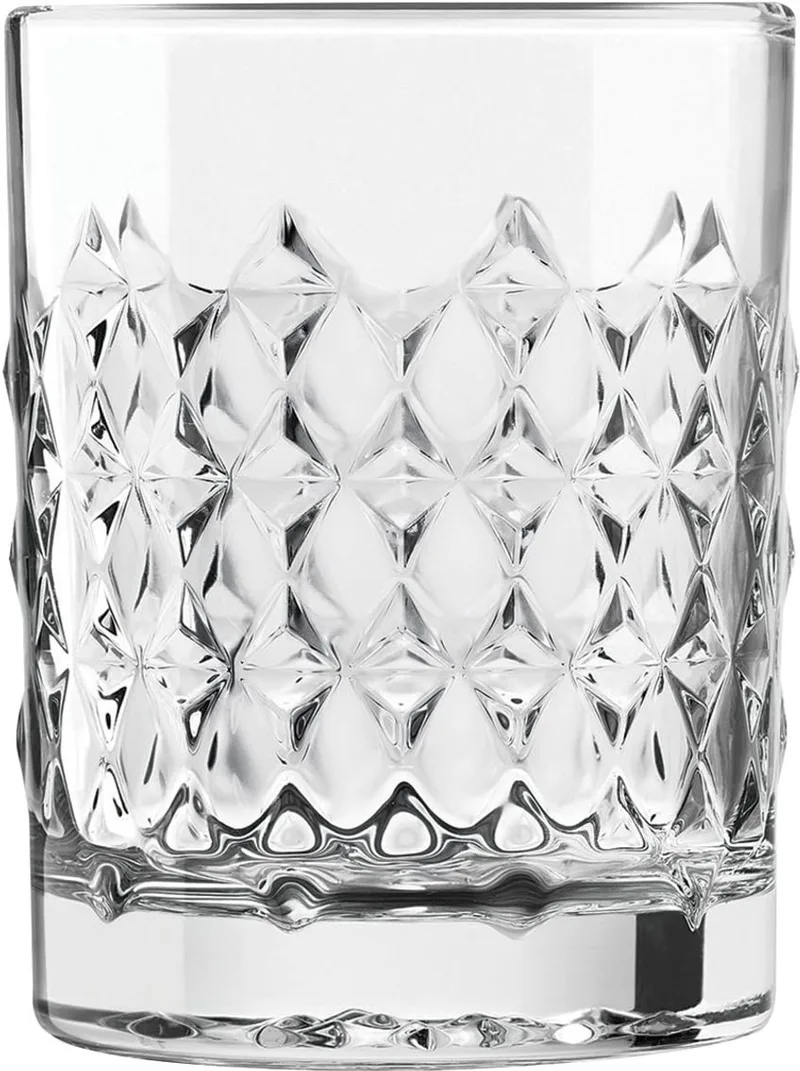 Oracle Drinkglazen - Waterglazen Set - Persglas Met Reliëf - 330 ml - 12 Stuks by Libbey in Transparent – product photo
