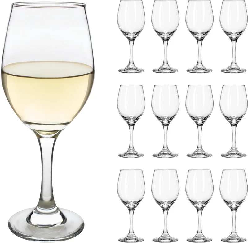 Perception Rode Wijnglazen - Extra Gehard Glas - 325 ml - 12 Stuks de Libbey en Transparent – photo produit