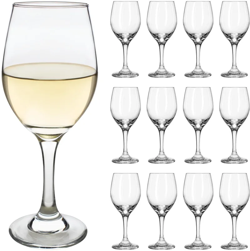 Perception Rode Wijnglazen - Gehard Glas - Vaatwasserbestendig - 414 ml - 12 stuks by Libbey in Transparent – product photo