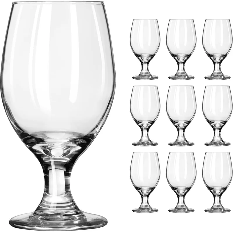 Perception Wijnglazen - Kelk Set - Glas - Vaatwasserbestendig - 414 ml - 12 Stuks by Libbey in Helder – product photo