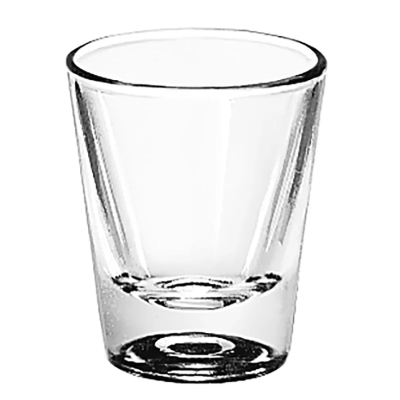 Shotglazen - Shotglazen Set - Ster Reliëf - Glas - Vaatwasserbestendig - 37 ml - 12 stuks by Libbey in Transparent – product photo