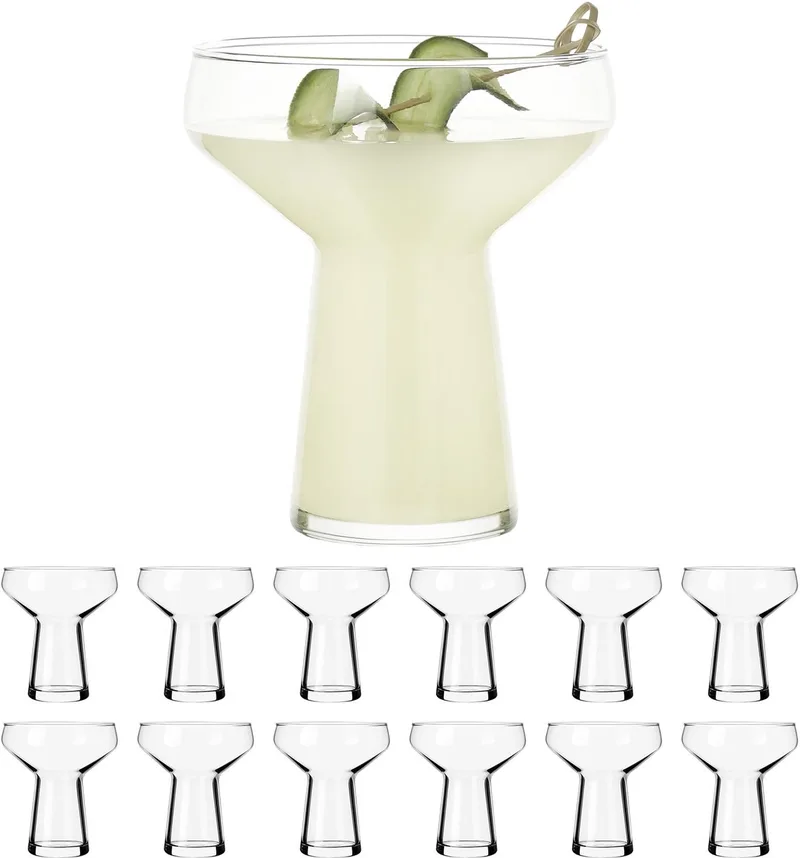 Symbio Drinkglazen - Waterglazen Set - Ster Motief - Geperst Glas - 414 ml - 12 Stuks von Libbey in Transparent – Produktfoto