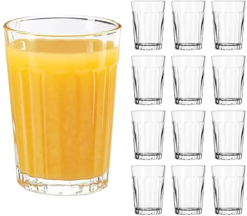 Waterglazen - Drinkglazen Set - Cocktailglazen - Vaatwasserbestendig - 207 ml (12 stuks) von Libbey in Transparent – Produktfoto 1 von 5