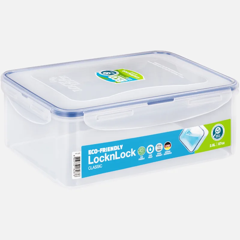 Boîte de conservation rectangulaire 2,6 L de Lock&Lock – photo produit