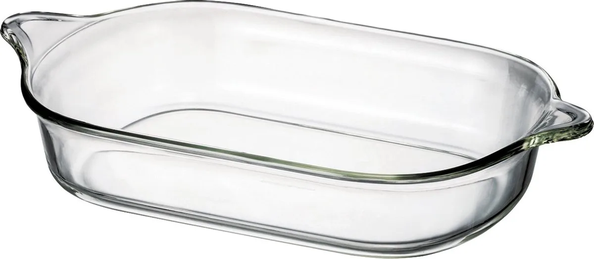 Glazen ovenschaal - Ovenschotel - Lasagne ovenschaal - Braadslede - Borosilicaatglas - Rechthoekig - 2.8 Liter - 38 x 22 cm - LocknLock de Lock&Lock en Transparent – photo produit