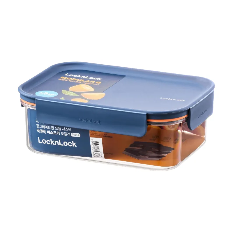 Bisfree Modular Plus - Rectangulaire - 910 ml (Bleu foncé) de Lock&Lock – photo produit