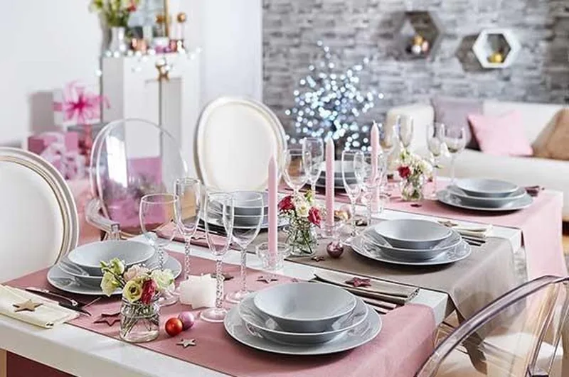 Alizee Granit - Dinerbord - D28cm - Glas - (set van 6). by Luminarc in White – product photo