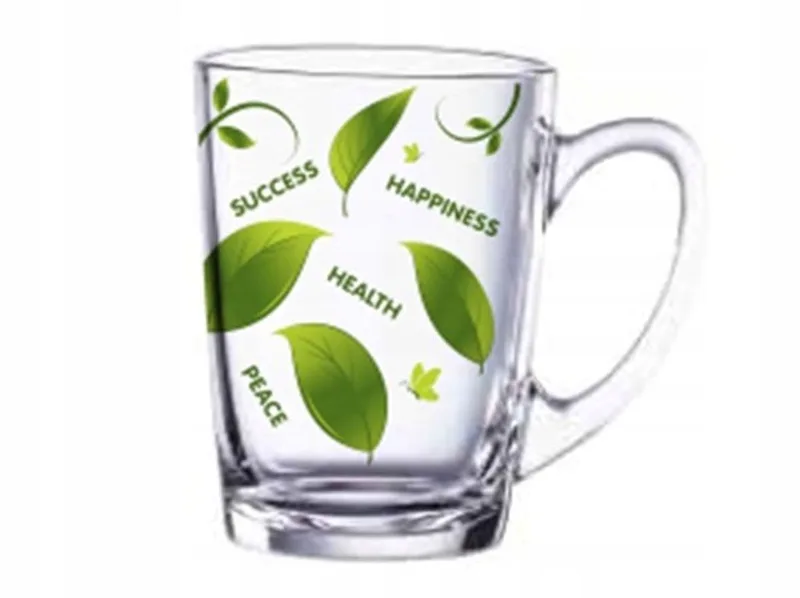 Bliss Mok 320 ml - Gehard glas, vaatwasmachinebestendig by Luminarc in Transparent – product photo