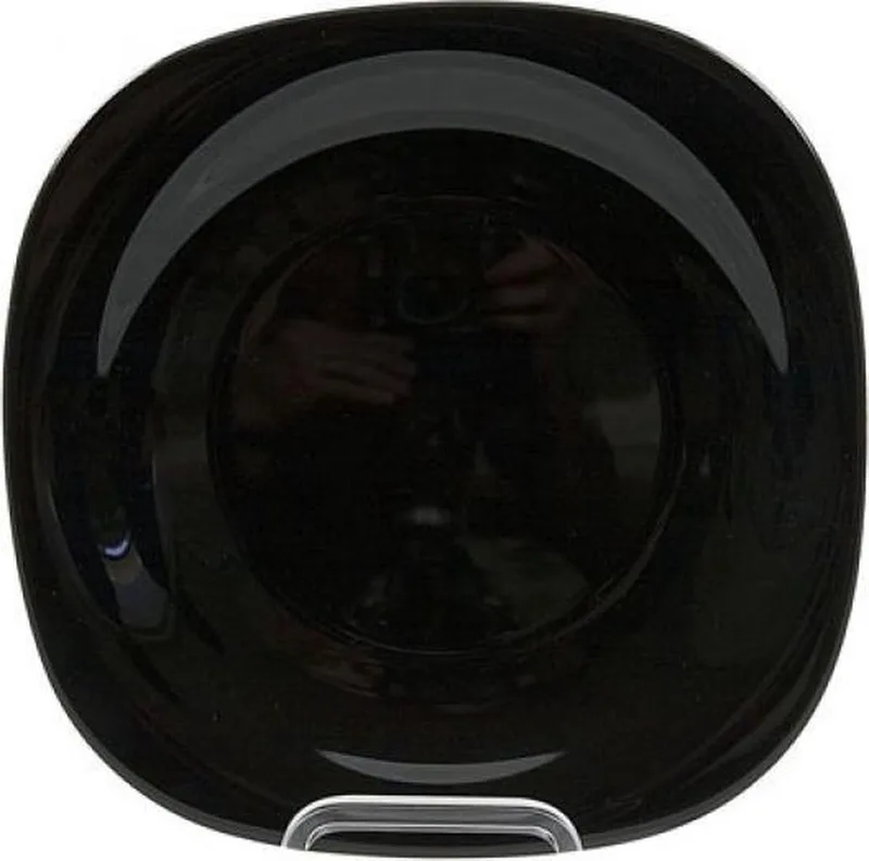 Carine Plat Bord 27cm - Gehard Glas by Luminarc in Black – product photo