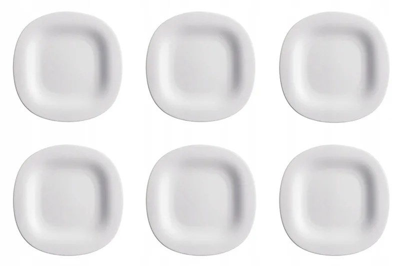 Carine Platte Borden 27 cm - Set van 6 by Luminarc in Grey – product photo