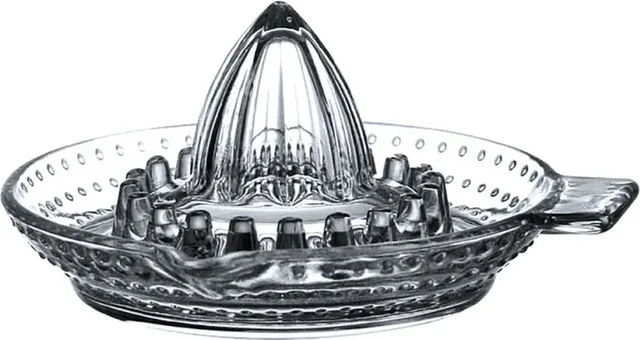 Citruspers Handmatig - Glas - Citroenpers – Limoenpers – Fruitpers - Hand Juicer – Handpers - Ø13cm