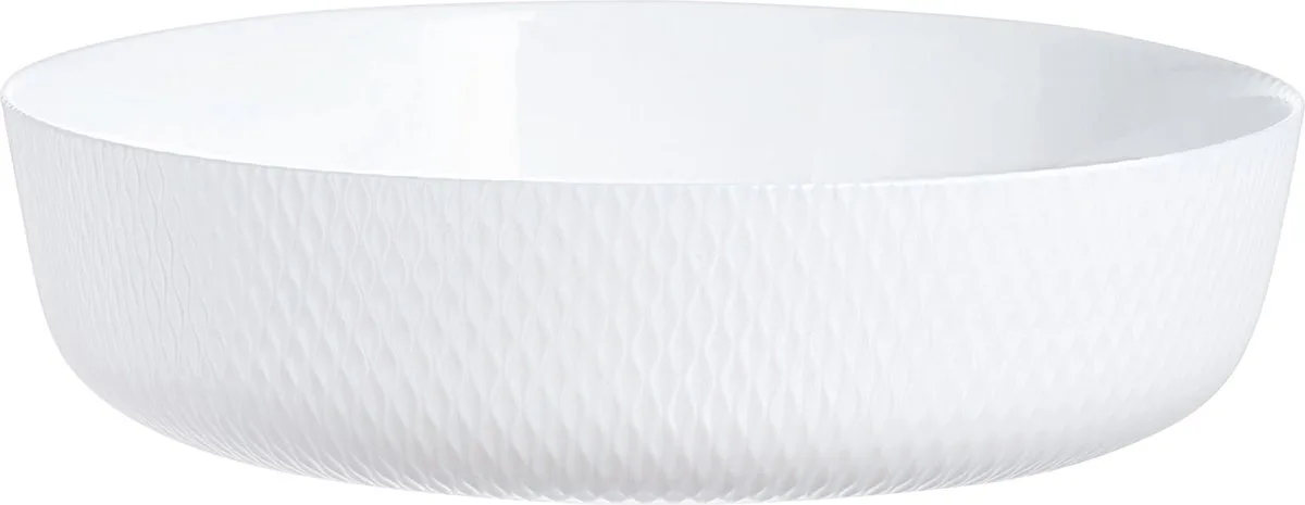 Cuisine Wavy Ronde Ovenschaal 26 cm - Gehard Glas van Luminarc in Transparant – productfoto