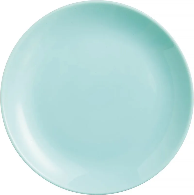 Dessertbord, rond, 19 cm, turkoois, Diwali by Luminarc in Turquoise – product photo