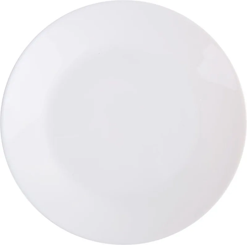 dinerbord, rond, 25 cm, Arcopal Zelie von Luminarc in Weiß – Produktfoto