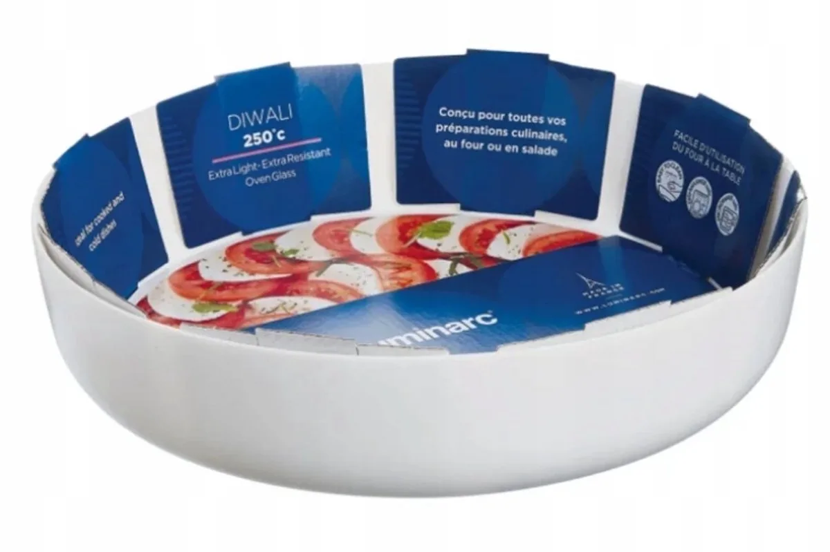 Diwali Ovenschaal 22cm - Oven- & Magnetronbestendig by Luminarc in White – product photo