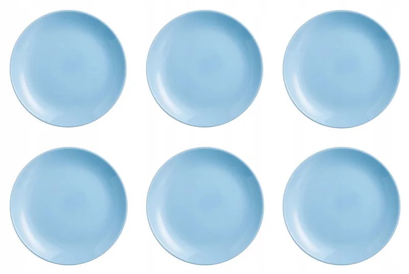 Diwali Platte Borden 6 Stuks - 25 cm by Luminarc in Blue – product photo