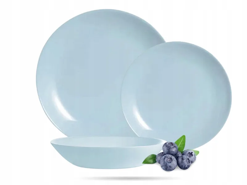 Diwali Serviesset 12 Delen 4 Pers. Gehard Glas by Luminarc in Blue – product photo