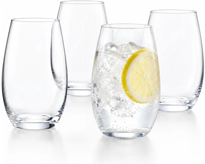 Drinkglazen Tampa - 4x stuks - 400 ml - Waterglazen - Tumblers - Luxe uitstraling de Luminarc en Transparent – photo produit