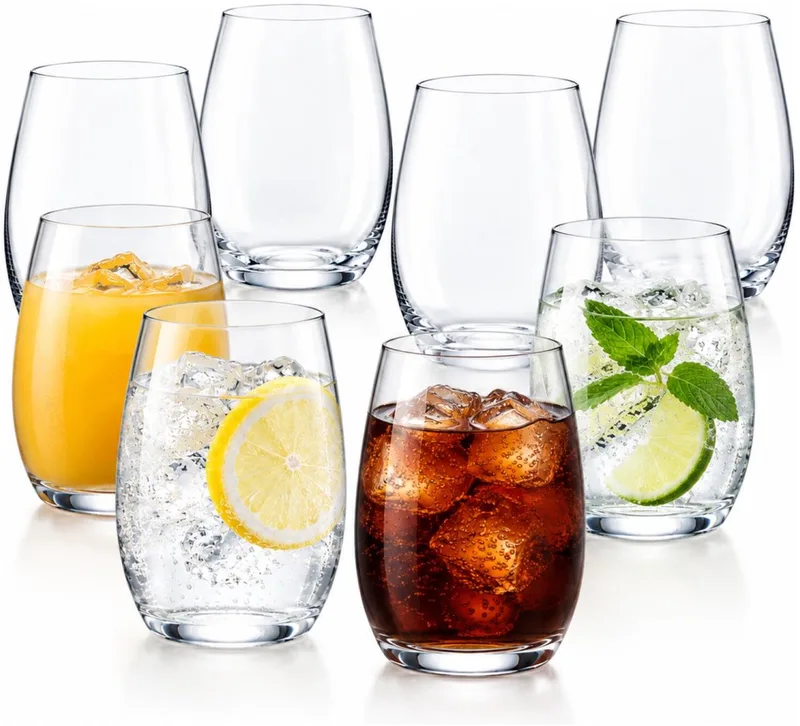 Drinkglazen Tampa - 8x stuks - 400 ml - Waterglazen - Tumblers - Luxe uitstraling von Luminarc in Transparent – Produktfoto