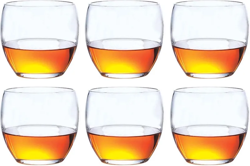 Drinkglazen Versailles - 12x stuks - glas - 350 ml - Waterglazen/sapglazen de Luminarc en Transparent – photo produit