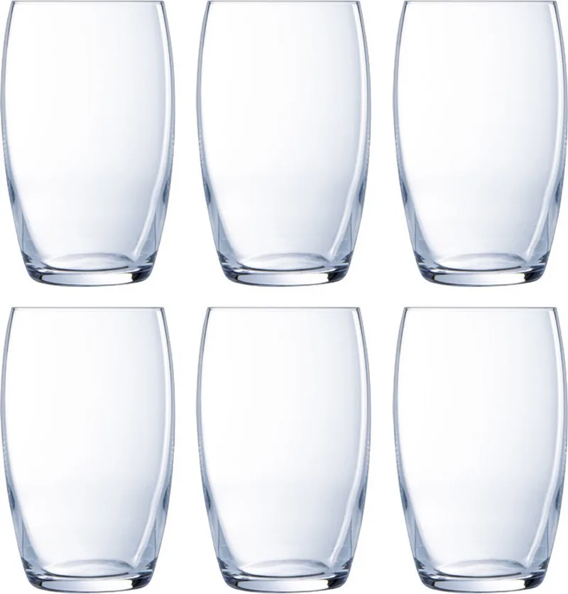Drinkglazen Versailles - 18x stuks - glas - 375 ml - Waterglazen/sapglazen von Luminarc in Transparent – Produktfoto