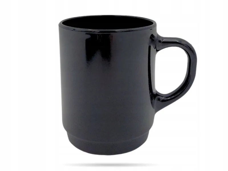 Empilable Glas Stapelbare Mok 250ml de Luminarc en Noir – photo produit