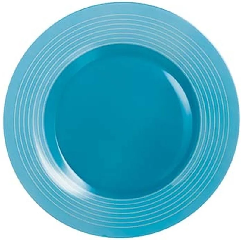 Factory - Dessertbord - Blauw - D19cm - Opaal - (set van 6). by Luminarc in Titel – product photo