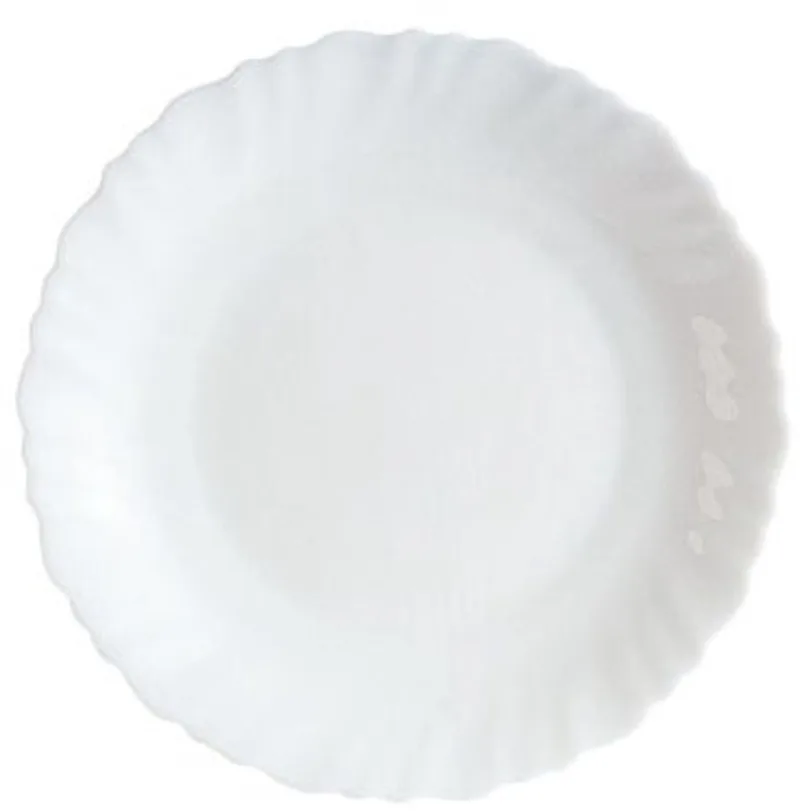 Feston Bord - Dessertbord - Rond by Luminarc in White – product photo