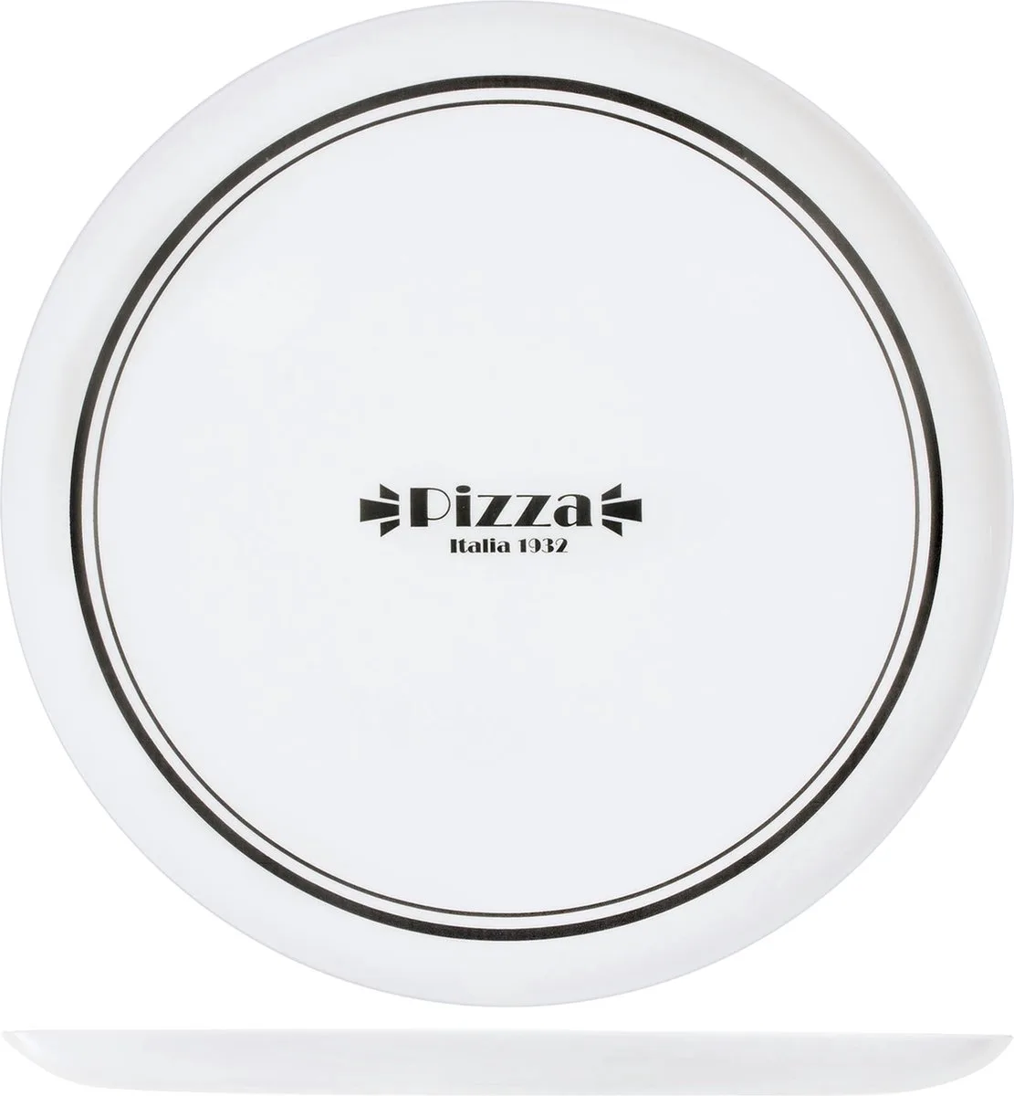 Friends Time Bistrot Pizzabord - Ø 32cm by Luminarc in White – product photo