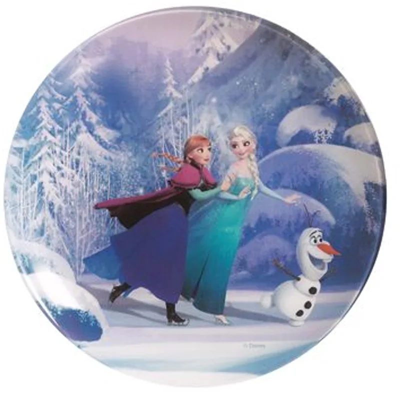 Frozen Bord - DessertBord - Ø 20 cm - Rond von Luminarc in Blau – Produktfoto
