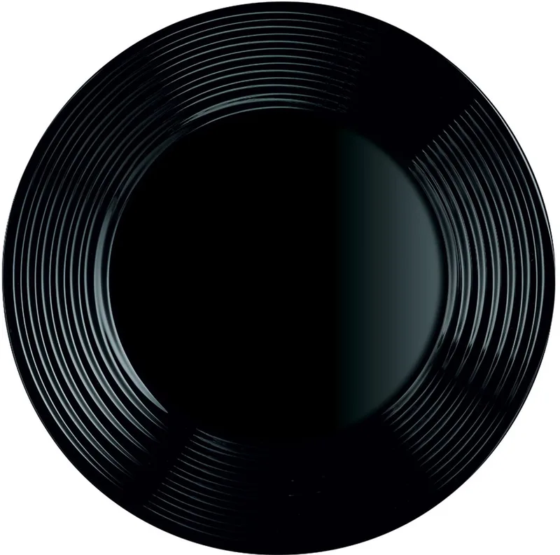 Harena Dessertbord 19 cm - Gehard Glas by Luminarc in Black – product photo
