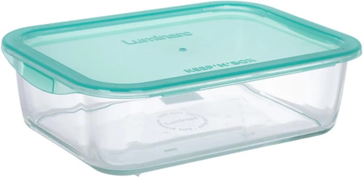 Keep 'n Box Vershouddoos - Rechthoekig - Glas - 82cl de Luminarc en Argent – photo produit