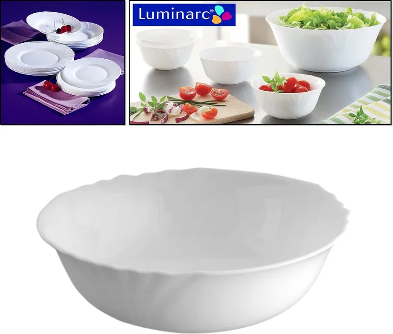 Kom CADIX * 8-delige Set by Luminarc in White – product photo