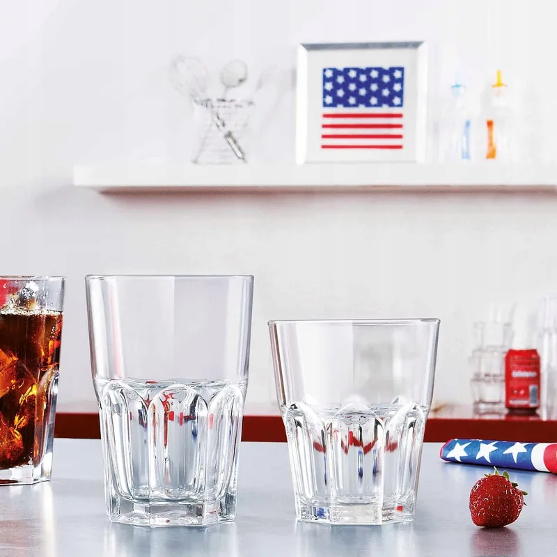 New America Glazen 6x 300ml - Stijlvol & Praktisch fra Luminarc i Kleurloos – produktbillede