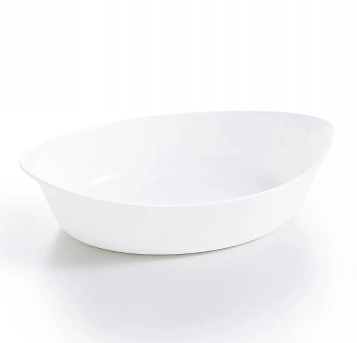 Ovale Ovenschaal 32 cm - Hittebestendig Glas van Luminarc in Wit – productfoto