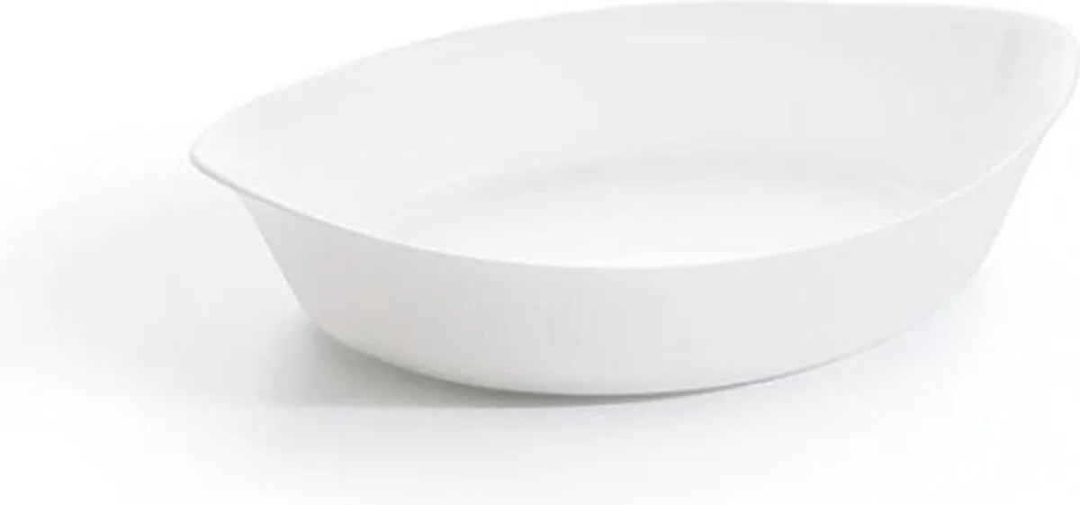 Ovenschaal Luminarc Smart Cuisine Ovaalvormig Glas (28 x 17 cm) van Luminarc in Wit – productfoto